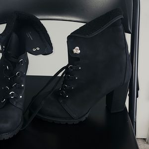 Black booties Torrid Sz 11w